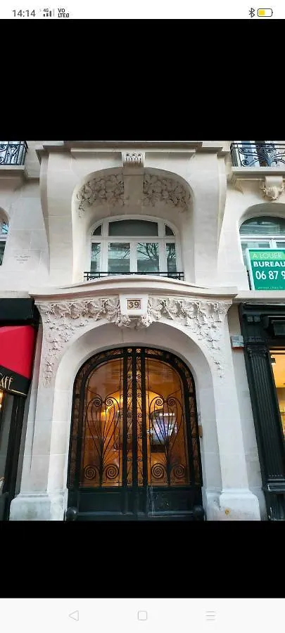 Alojamento de Acomodação e Pequeno-almoço Single Room Paris Arc De Triomphe França